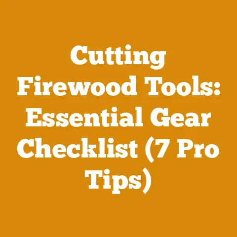 Cutting Firewood Tools: Essential Gear Checklist (7 Pro Tips)