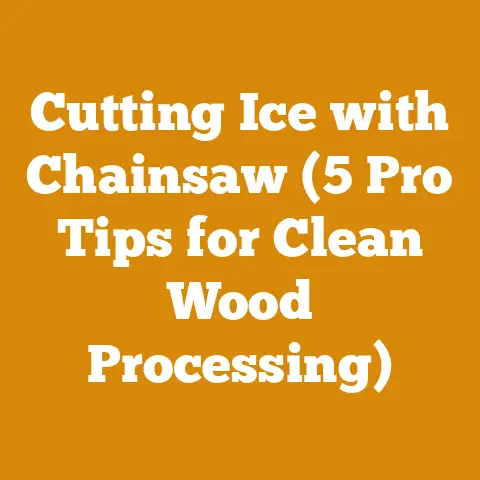 Cutting Ice with Chainsaw (5 Pro Tips for Clean Wood Processing)