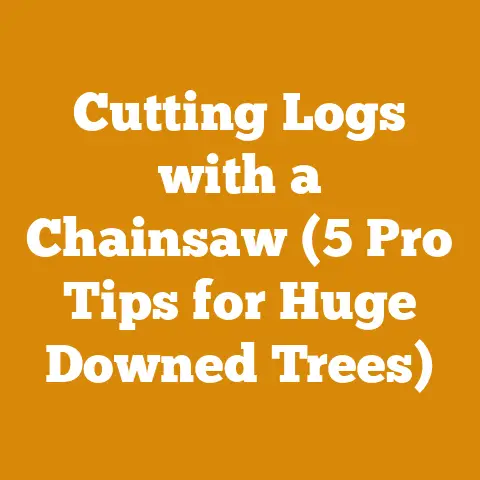 Cutting Logs with a Chainsaw (5 Pro Tips for Huge Downed Trees)