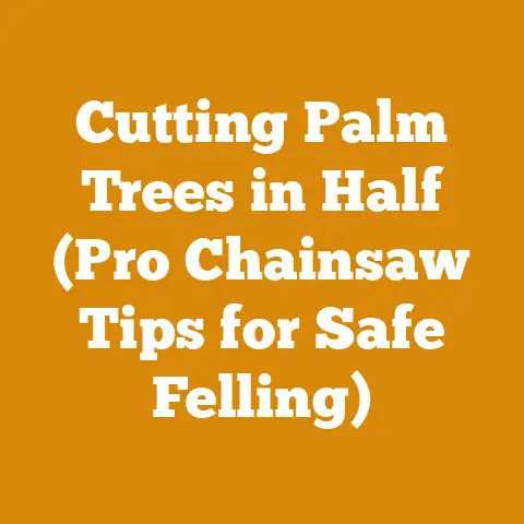 Cutting Palm Trees in Half (Pro Chainsaw Tips for Safe Felling)