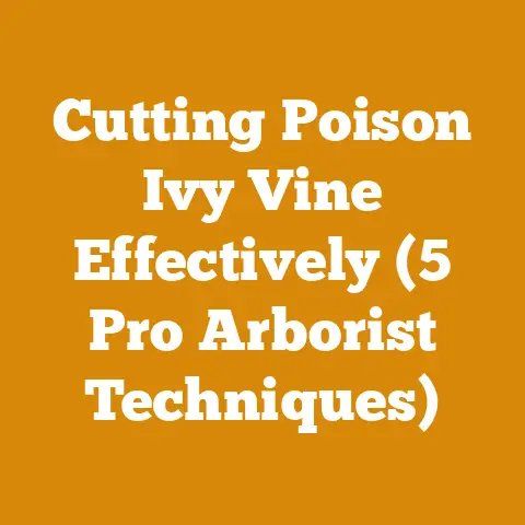 Cutting Poison Ivy Vine Effectively (5 Pro Arborist Techniques)