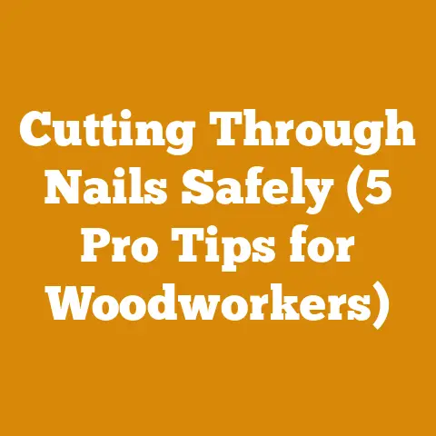 Cutting Through Nails Safely (5 Pro Tips for Woodworkers)