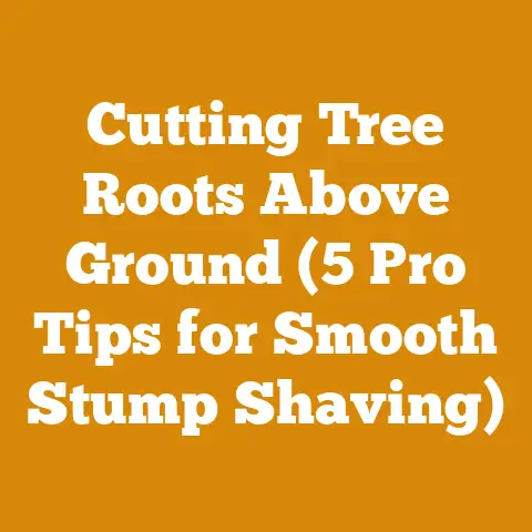 Cutting Tree Roots Above Ground (5 Pro Tips for Smooth Stump Shaving)