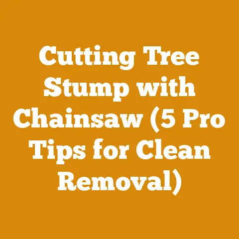Cutting Tree Stump with Chainsaw (5 Pro Tips for Clean Removal)