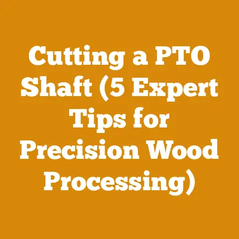 Cutting a PTO Shaft (5 Expert Tips for Precision Wood Processing)