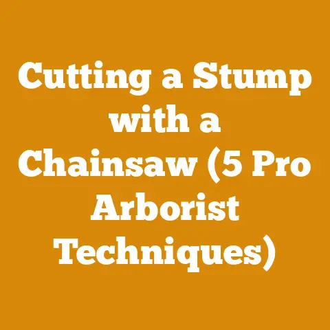 Cutting a Stump with a Chainsaw (5 Pro Arborist Techniques)