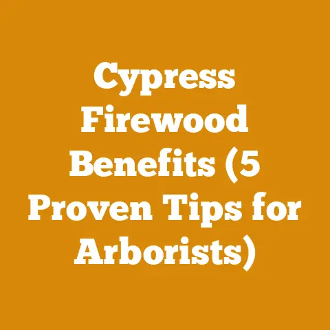 Cypress Firewood Benefits (5 Proven Tips for Arborists)