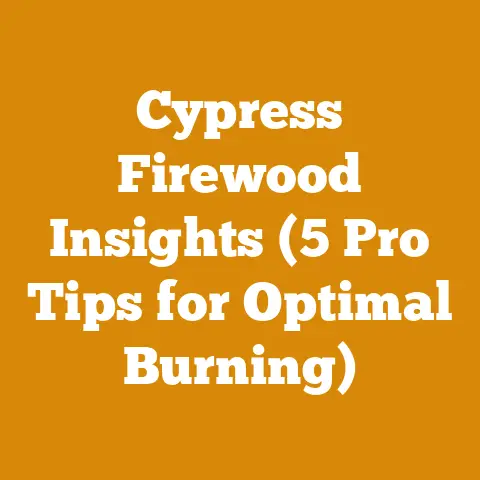 Cypress Firewood Insights (5 Pro Tips for Optimal Burning)