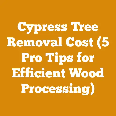 Cypress Tree Removal Cost (5 Pro Tips for Efficient Wood Processing)