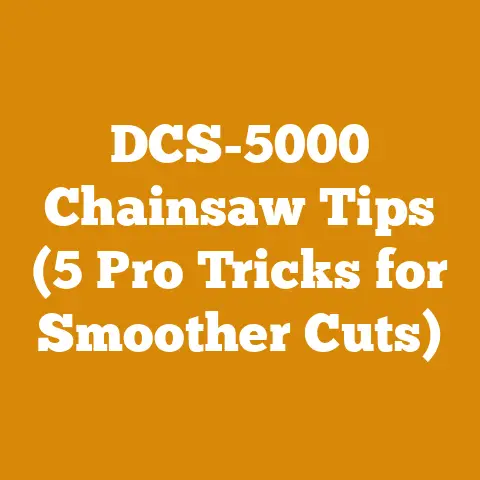 DCS-5000 Chainsaw Tips (5 Pro Tricks for Smoother Cuts)