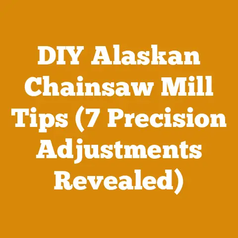 DIY Alaskan Chainsaw Mill Tips (7 Precision Adjustments Revealed)
