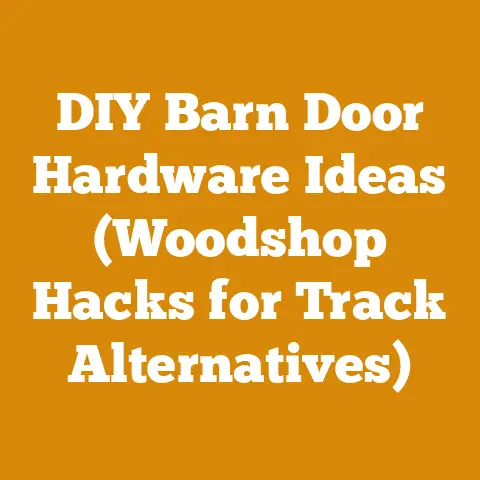 DIY Barn Door Hardware Ideas (Woodshop Hacks for Track Alternatives)