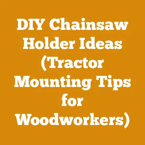 DIY Chainsaw Holder Ideas (Tractor Mounting Tips for Woodworkers)