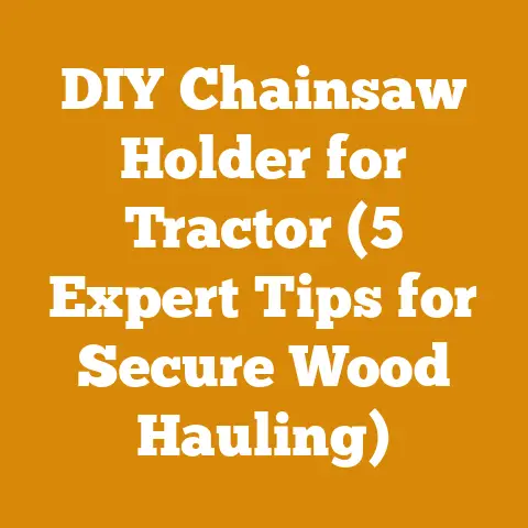 DIY Chainsaw Holder for Tractor (5 Expert Tips for Secure Wood Hauling)