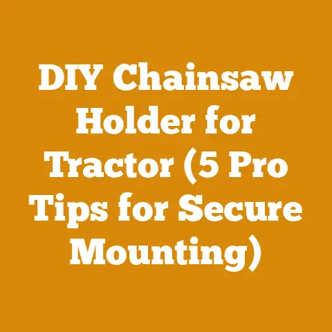 DIY Chainsaw Holder for Tractor (5 Pro Tips for Secure Mounting)