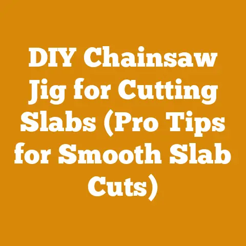 DIY Chainsaw Jig for Cutting Slabs (Pro Tips for Smooth Slab Cuts)