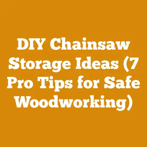 DIY Chainsaw Storage Ideas (7 Pro Tips for Safe Woodworking)