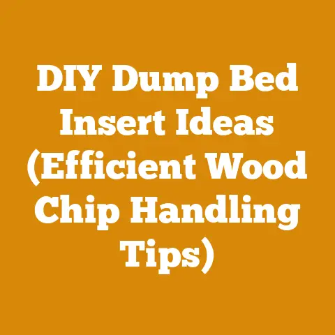 DIY Dump Bed Insert Ideas (Efficient Wood Chip Handling Tips)