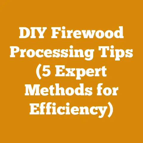 DIY Firewood Processing Tips (5 Expert Methods for Efficiency)