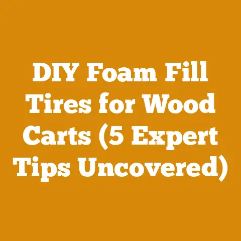 DIY Foam Fill Tires for Wood Carts (5 Expert Tips Uncovered)