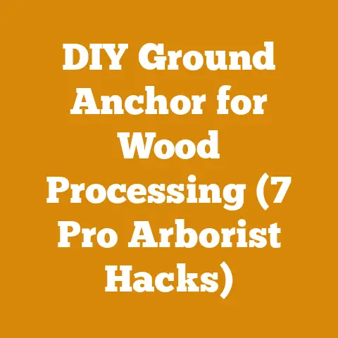 DIY Ground Anchor for Wood Processing (7 Pro Arborist Hacks)