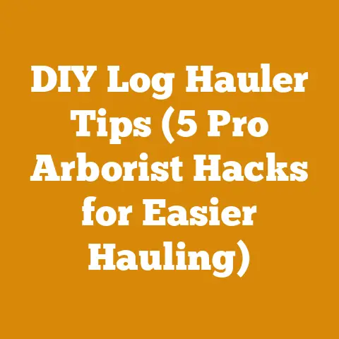 DIY Log Hauler Tips (5 Pro Arborist Hacks for Easier Hauling)