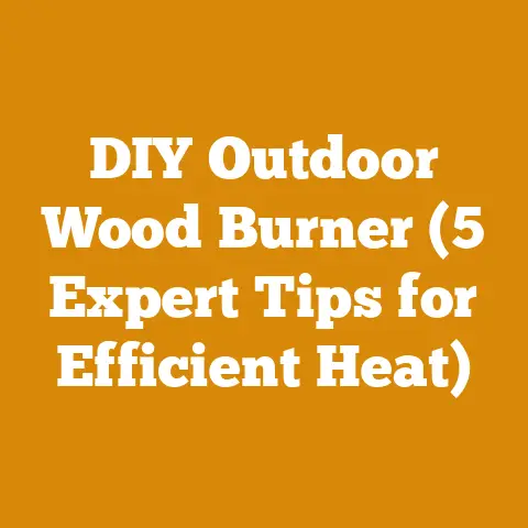 DIY Outdoor Wood Burner (5 Expert Tips for Efficient Heat)