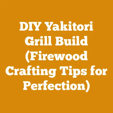 DIY Yakitori Grill Build (Firewood Crafting Tips for Perfection)