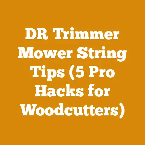 DR Trimmer Mower String Tips (5 Pro Hacks for Woodcutters)