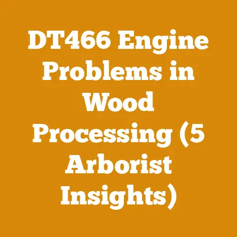 DT466 Engine Problems in Wood Processing (5 Arborist Insights)