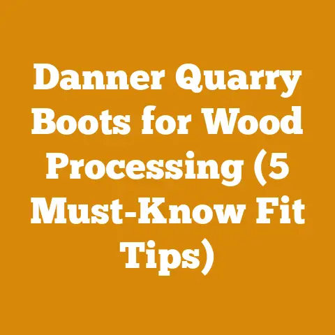 Danner Quarry Boots for Wood Processing (5 Must-Know Fit Tips)