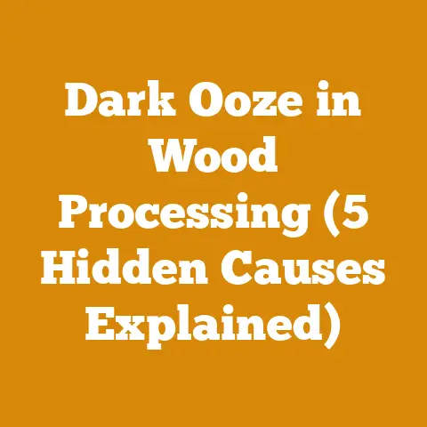 Dark Ooze in Wood Processing (5 Hidden Causes Explained)