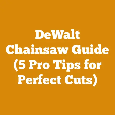 DeWalt Chainsaw Guide (5 Pro Tips for Perfect Cuts)