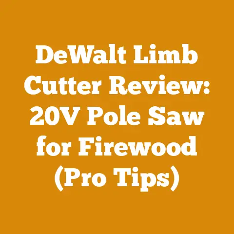 DeWalt Limb Cutter Review: 20V Pole Saw for Firewood (Pro Tips)
