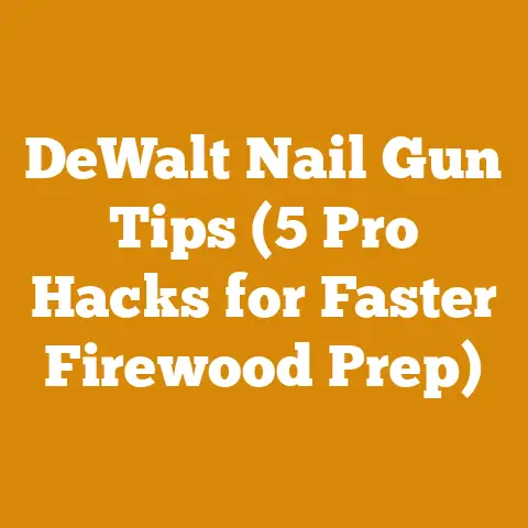 DeWalt Nail Gun Tips (5 Pro Hacks for Faster Firewood Prep)