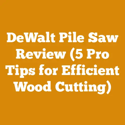 DeWalt Pile Saw Review (5 Pro Tips for Efficient Wood Cutting)
