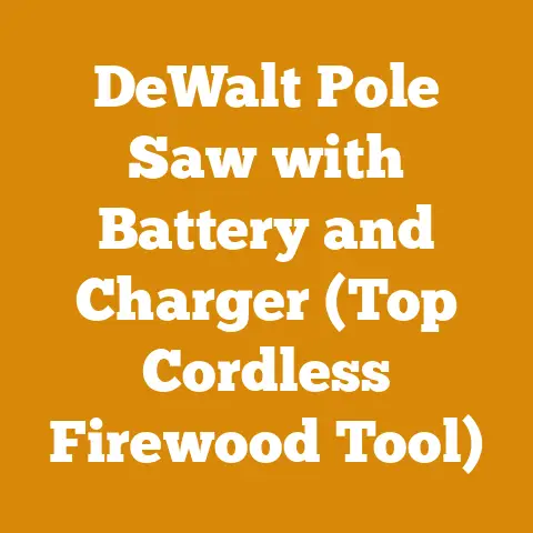 DeWalt Pole Saw with Battery and Charger (Top Cordless Firewood Tool)