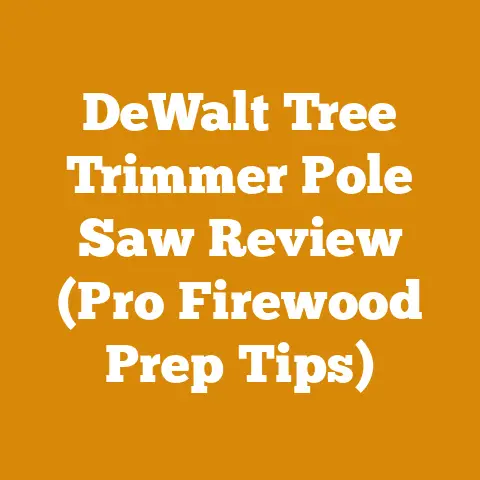 DeWalt Tree Trimmer Pole Saw Review (Pro Firewood Prep Tips)
