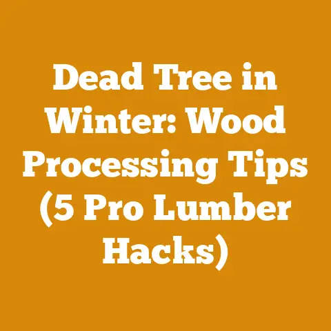 Dead Tree in Winter: Wood Processing Tips (5 Pro Lumber Hacks)
