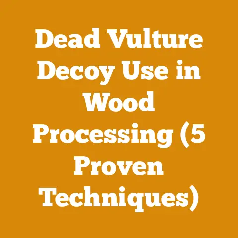 Dead Vulture Decoy Use in Wood Processing (5 Proven Techniques)