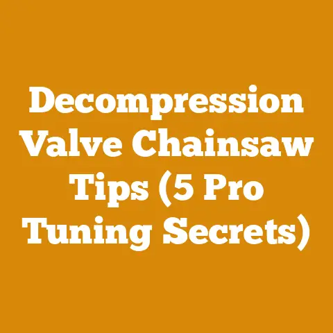 Decompression Valve Chainsaw Tips (5 Pro Tuning Secrets)