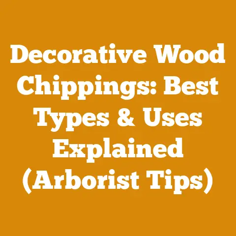 Decorative Wood Chippings: Best Types & Uses Explained (Arborist Tips)