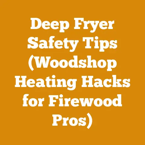 Deep Fryer Safety Tips (Woodshop Heating Hacks for Firewood Pros)