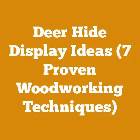 Deer Hide Display Ideas (7 Proven Woodworking Techniques)