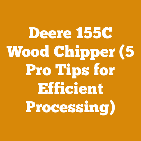 Deere 155C Wood Chipper (5 Pro Tips for Efficient Processing)