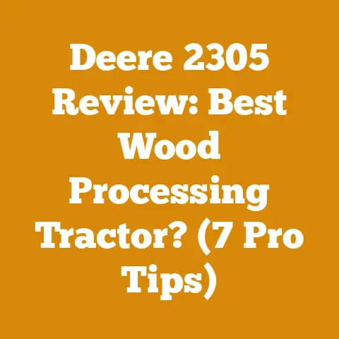 Deere 2305 Review: Best Wood Processing Tractor? (7 Pro Tips)
