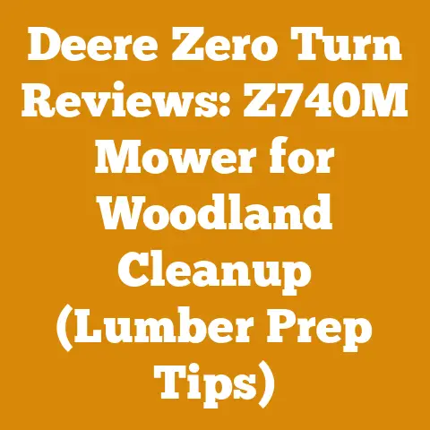 Deere Zero Turn Reviews: Z740M Mower for Woodland Cleanup (Lumber Prep Tips)