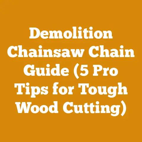 Demolition Chainsaw Chain Guide (5 Pro Tips for Tough Wood Cutting)