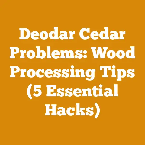 Deodar Cedar Problems: Wood Processing Tips (5 Essential Hacks)