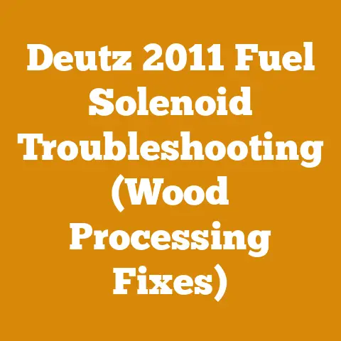 Deutz 2011 Fuel Solenoid Troubleshooting (Wood Processing Fixes)